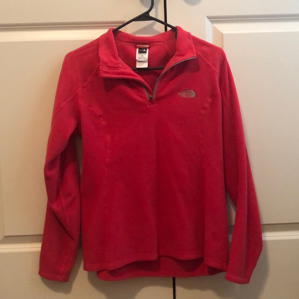 The North Face fleece quarter zip